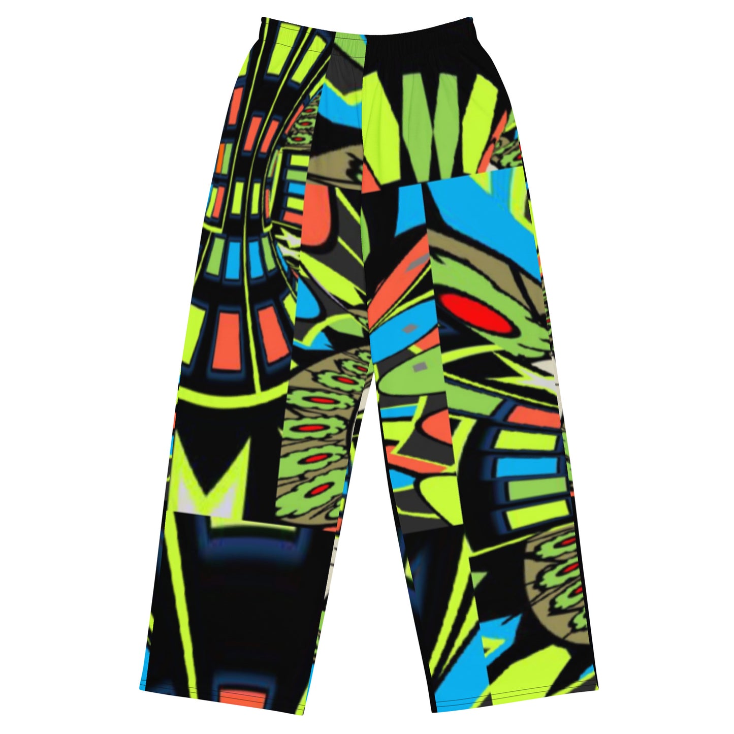 All-over print unisex wide-leg pants