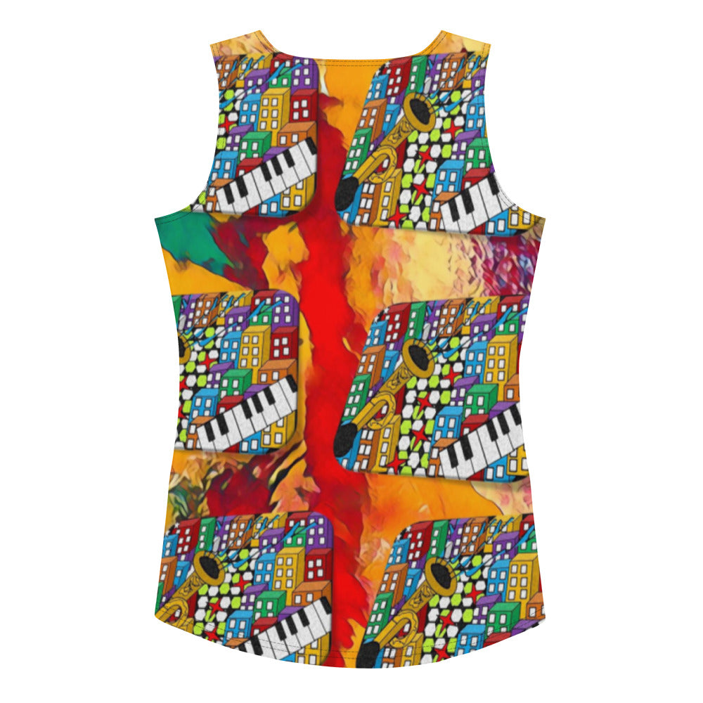 Sublimation Cut & Sew Tank Top