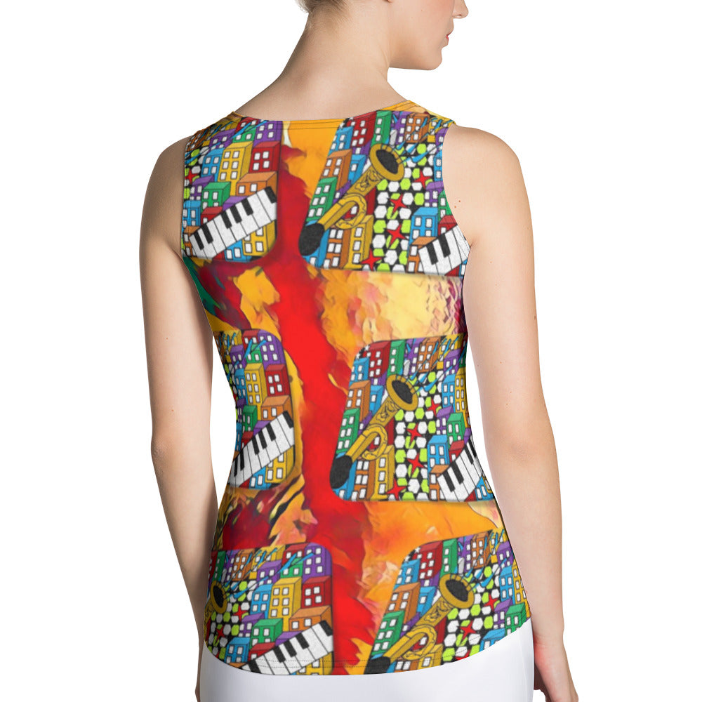 Sublimation Cut & Sew Tank Top