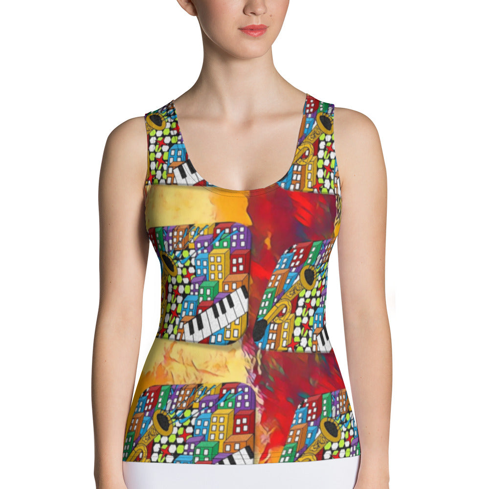Sublimation Cut & Sew Tank Top