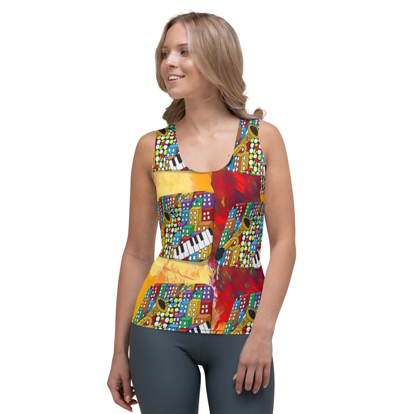 Sample Sublimation Cut & Sew Tank Top