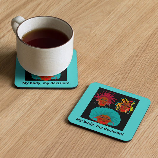 Cork-back coaster (mbmd1)