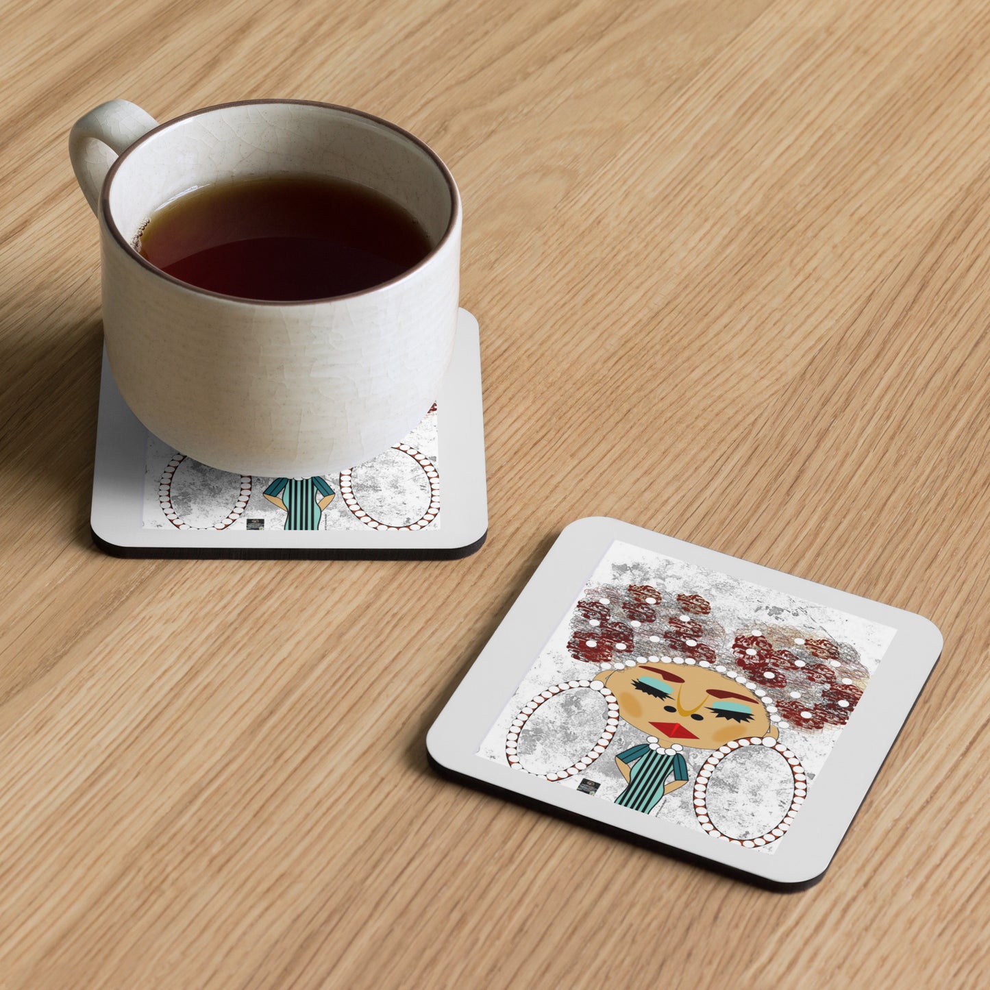 Cork-back coasterJPC