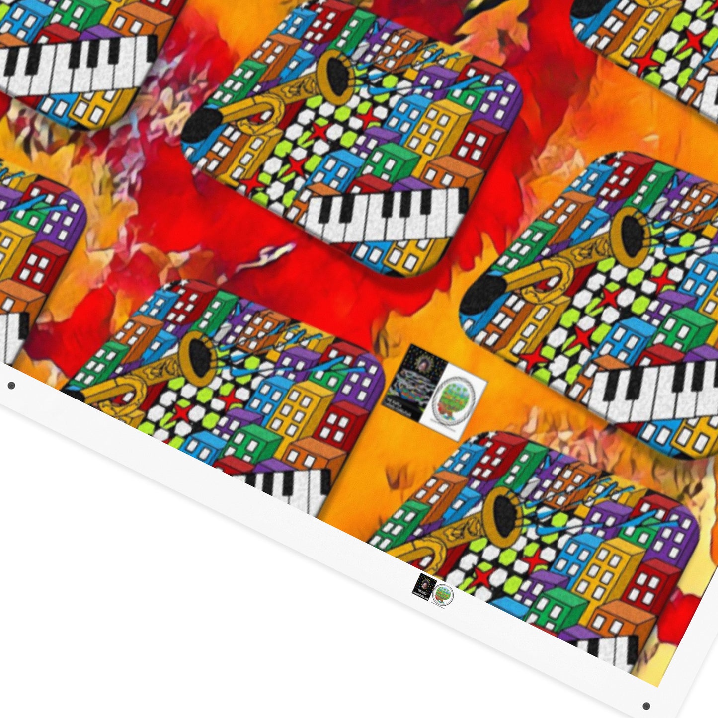 Sample Recycled polyester fabric