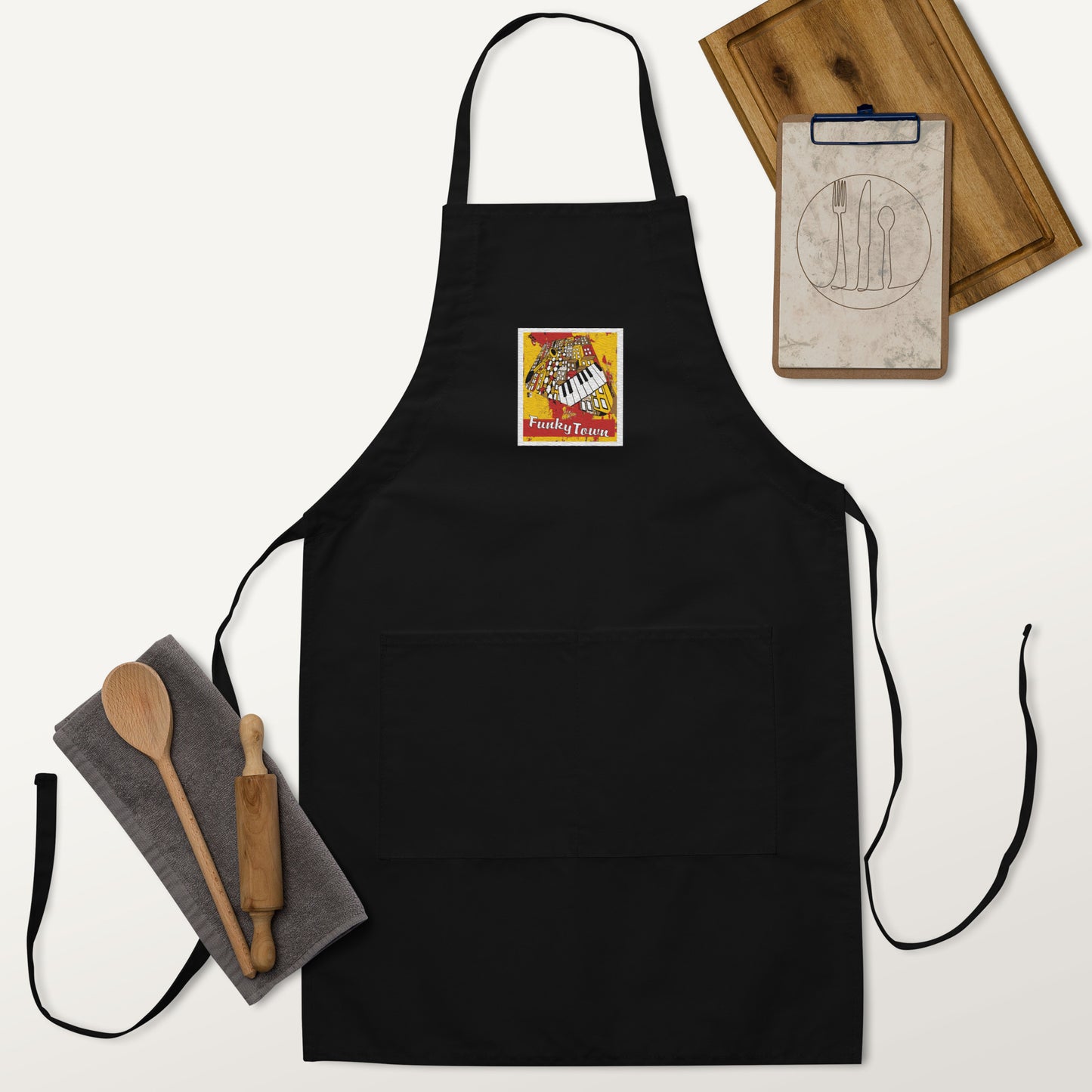 Sample Embroidered Apron