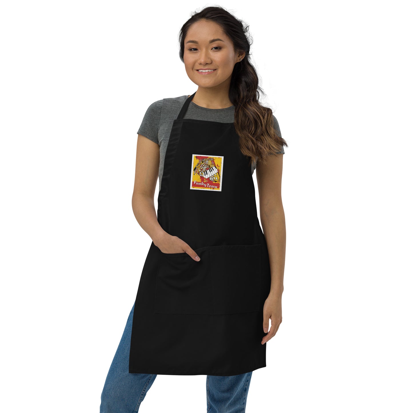 Sample Embroidered Apron