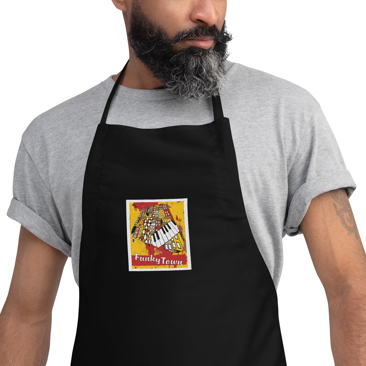 Sample Embroidered Apron