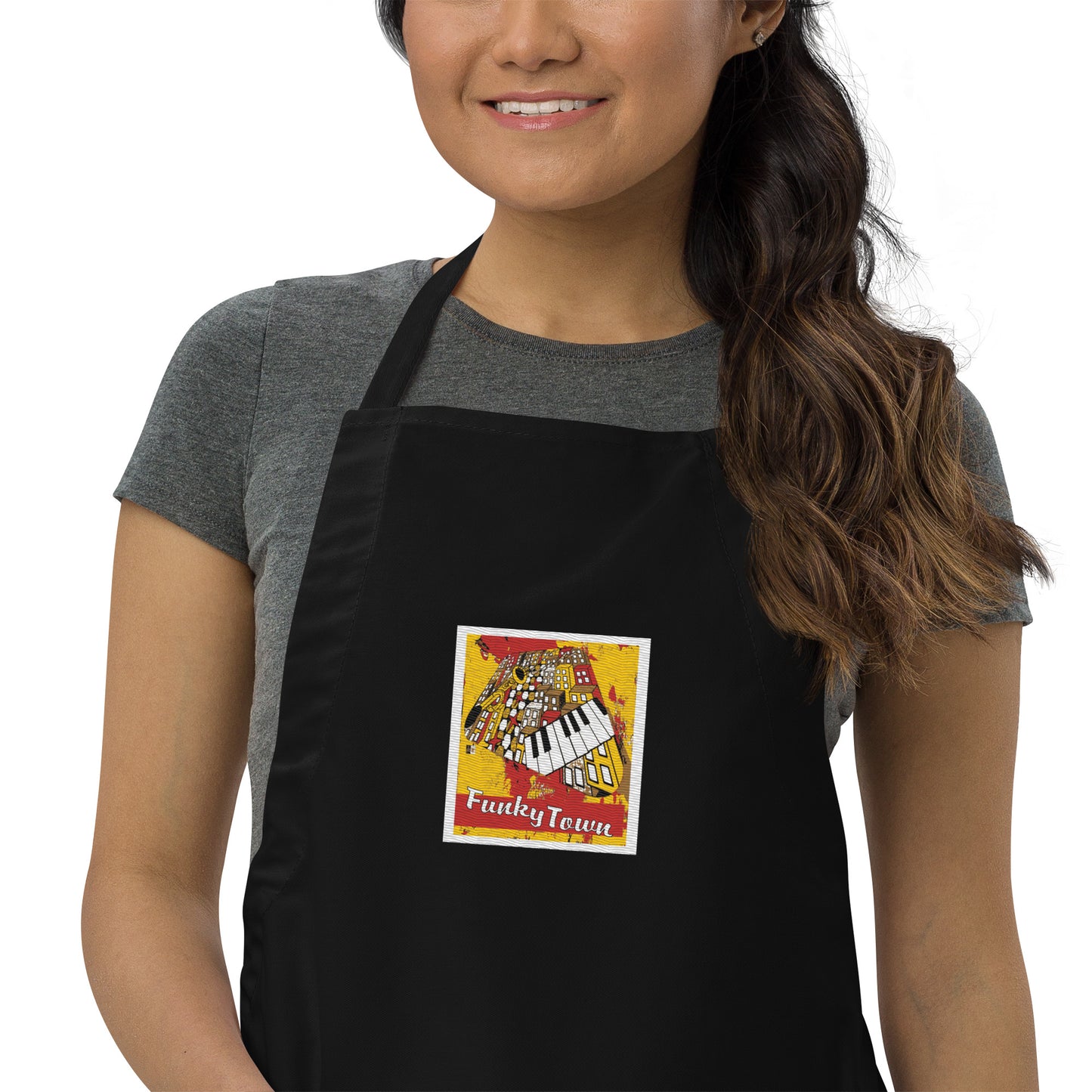 Sample Embroidered Apron