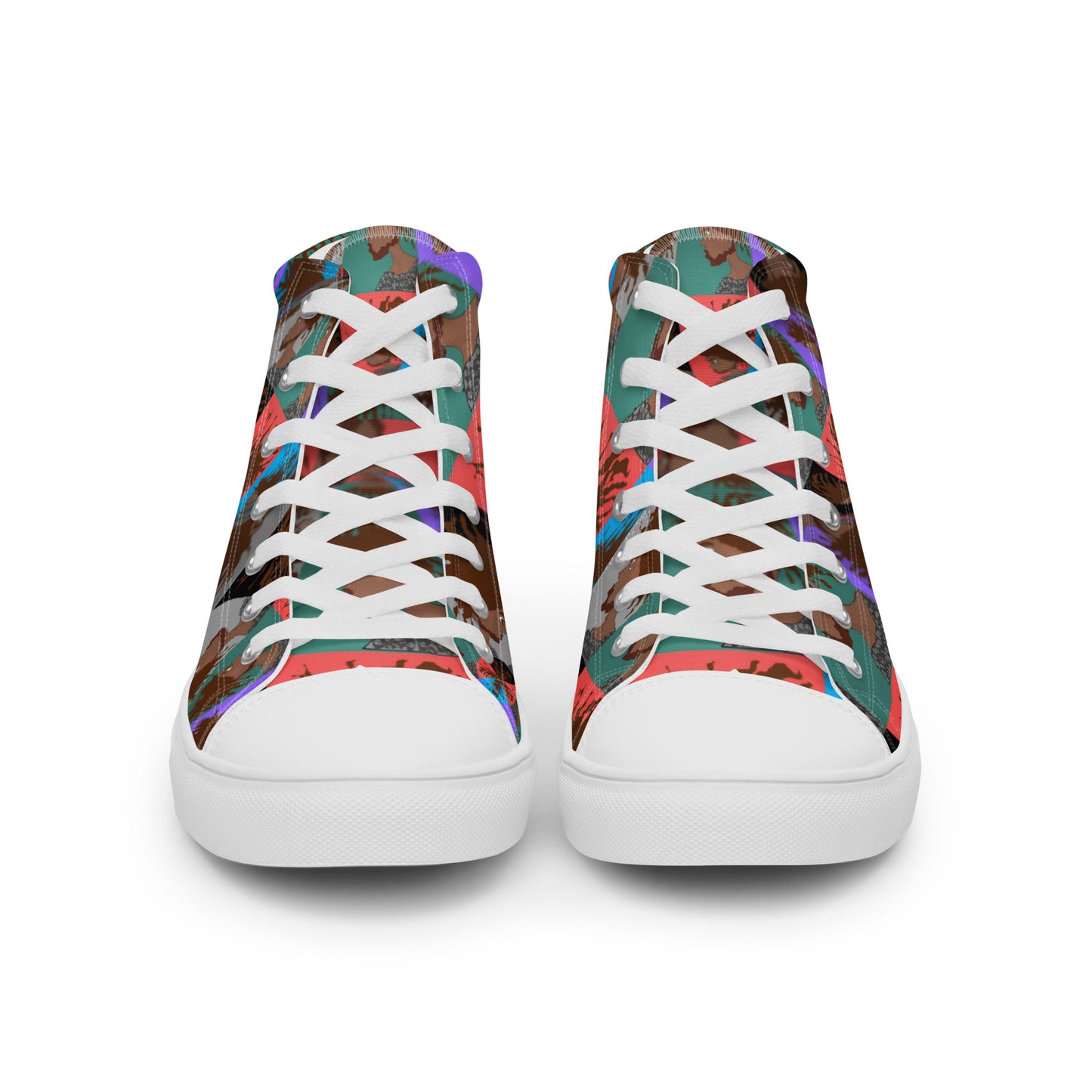 Men’s high top canvas shoes