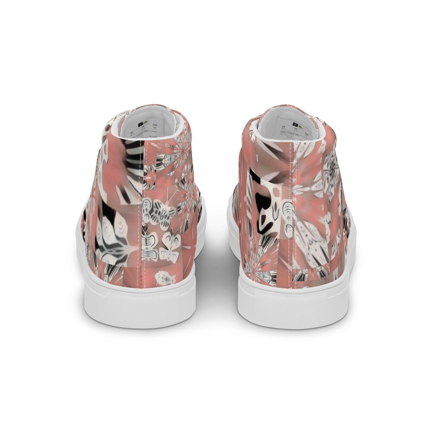 Women’s high top canvas shoes