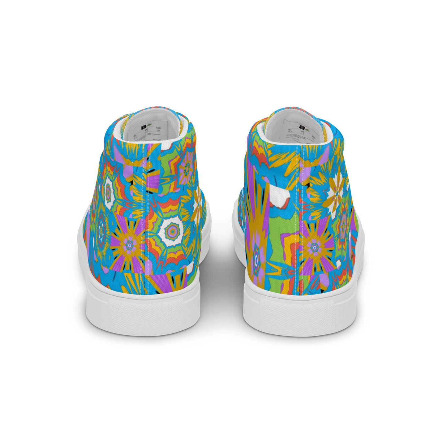 Women’s high top canvas shoes