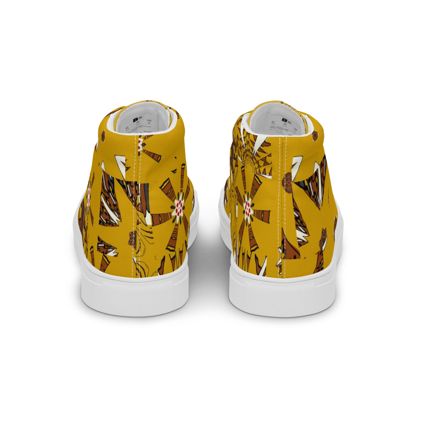 Women’s high top canvas shoes