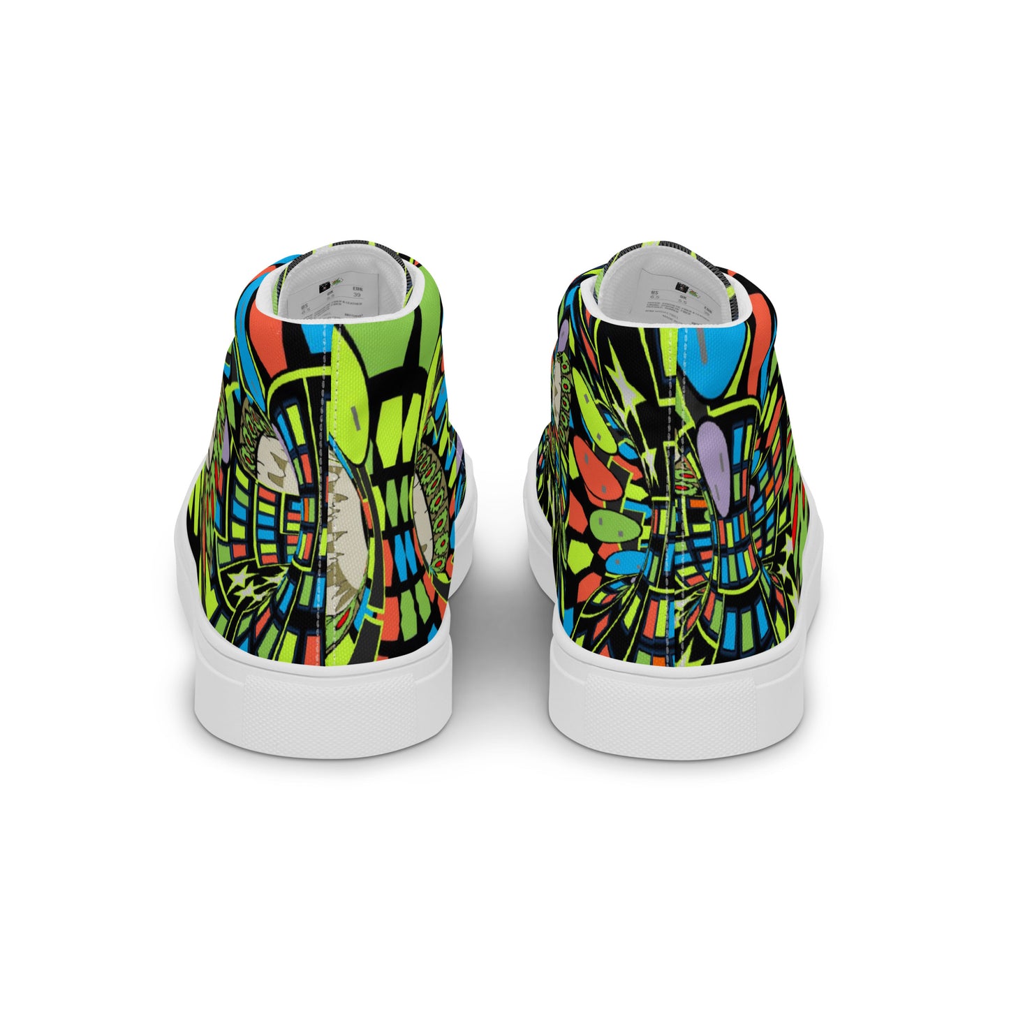 Women’s high top canvas shoes