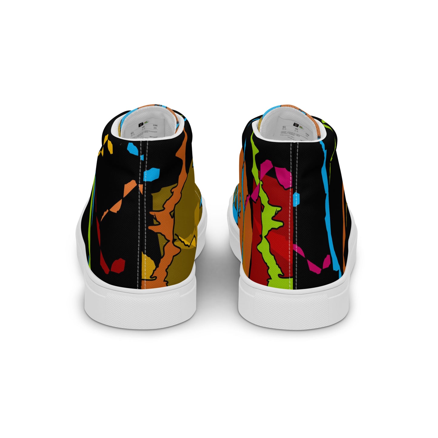 Women’s high top canvas shoes