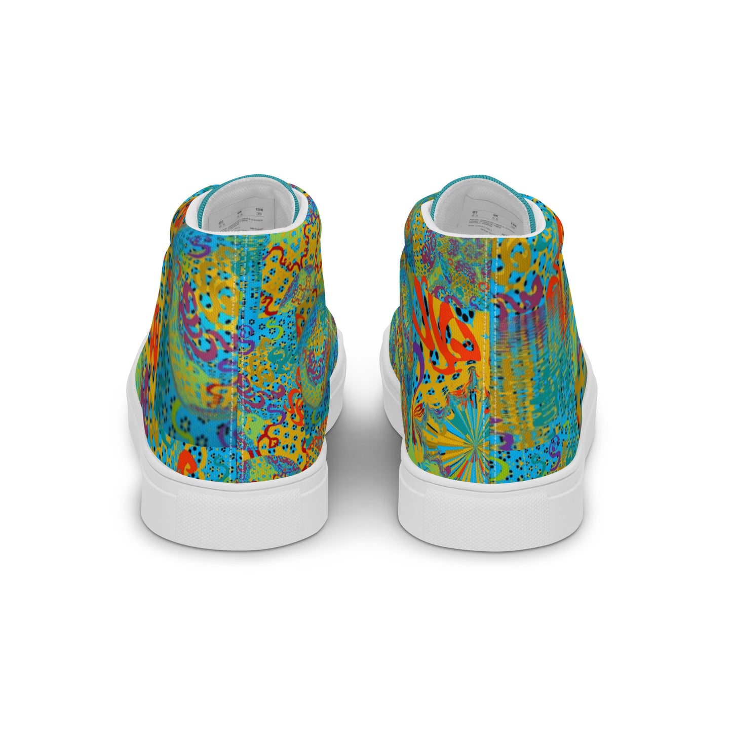 Women’s high top canvas shoes