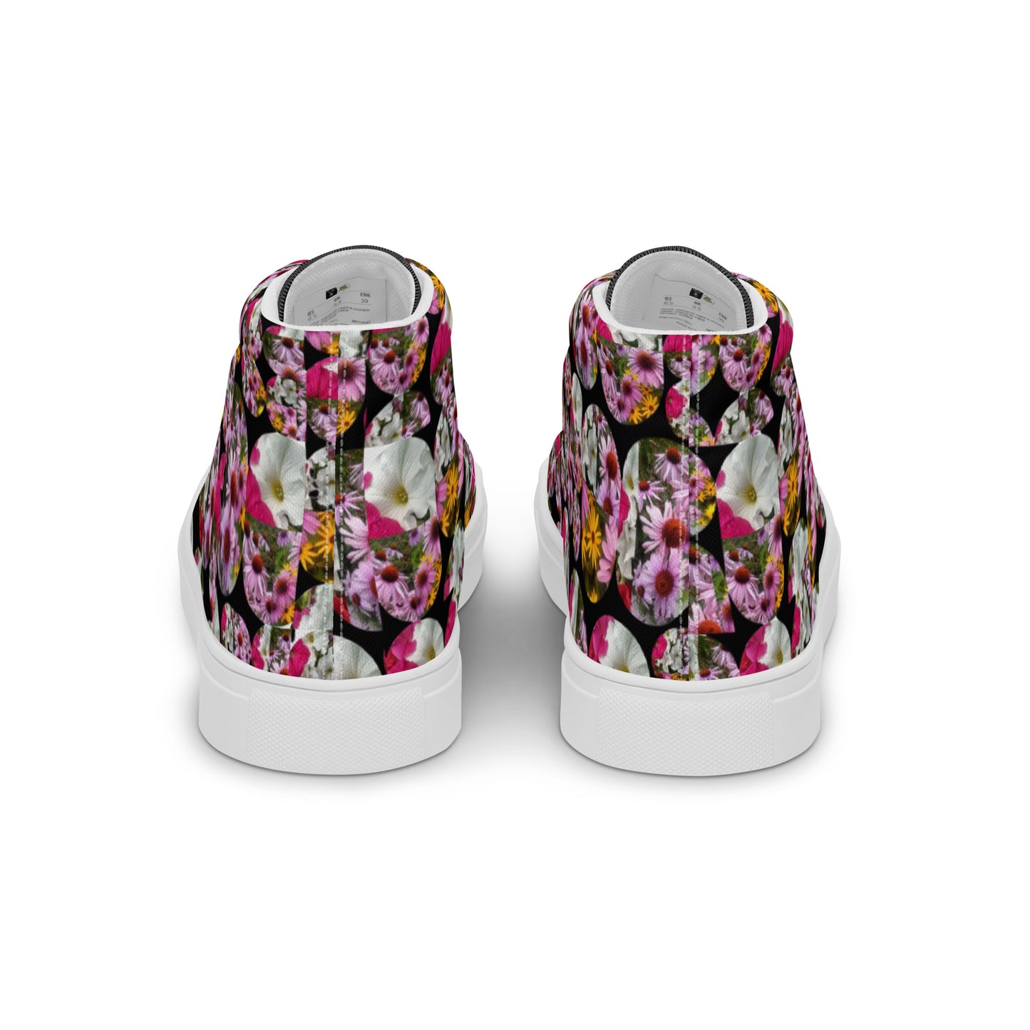 Women’s high top canvas shoes