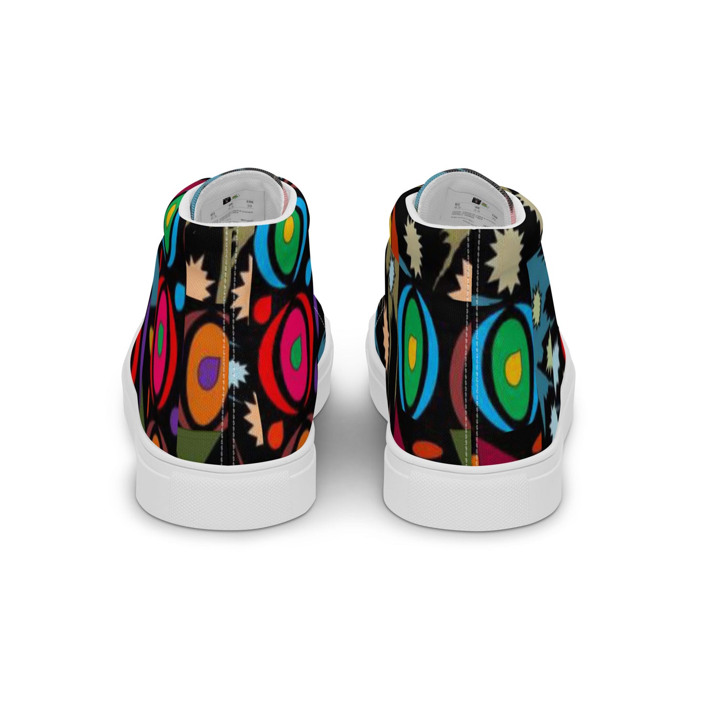 Women’s high top canvas shoes