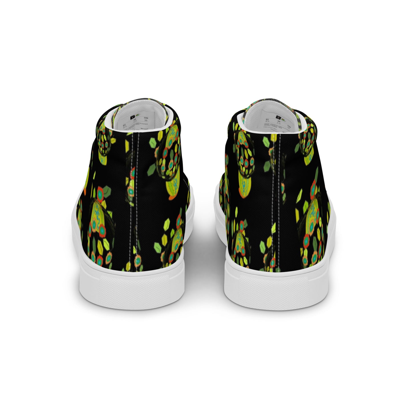 Women’s high top canvas shoes