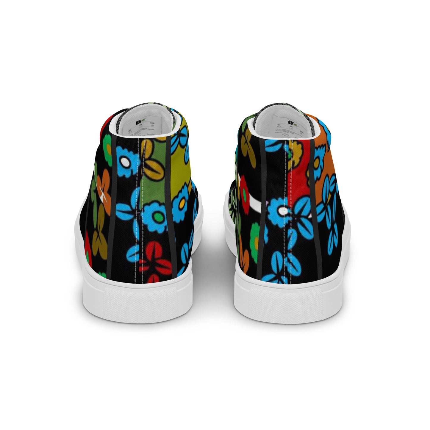 Women’s high top canvas shoes