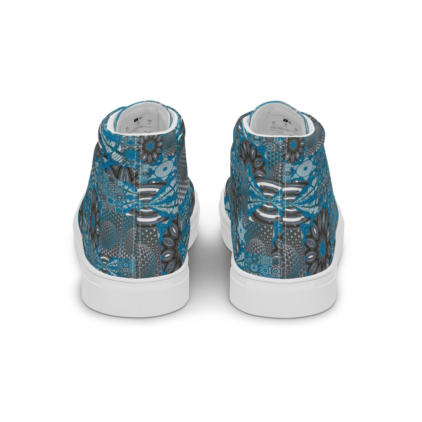 Women’s high top canvas shoes