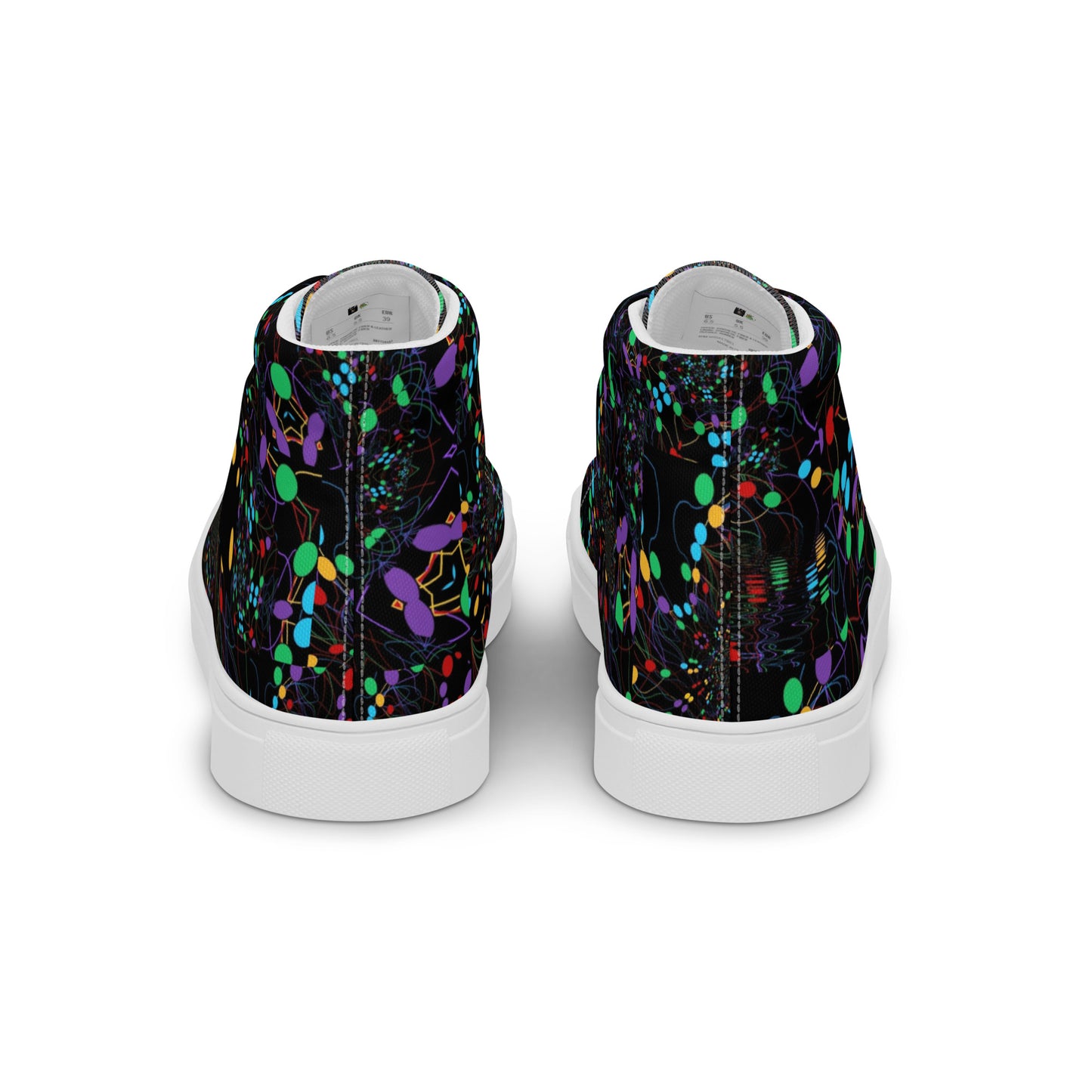 Women’s high top canvas shoes