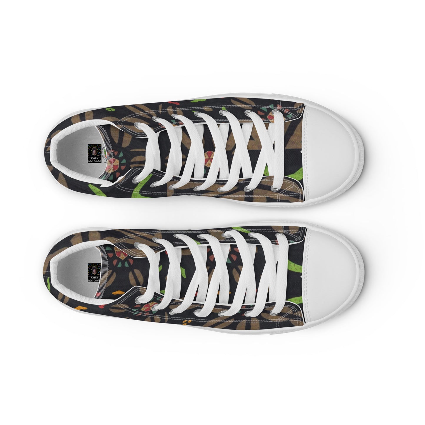 Women’s high top canvas shoes