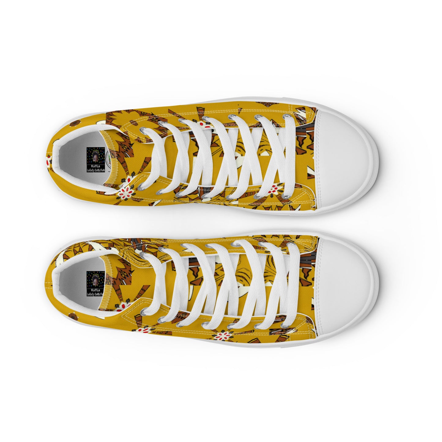 Women’s high top canvas shoes