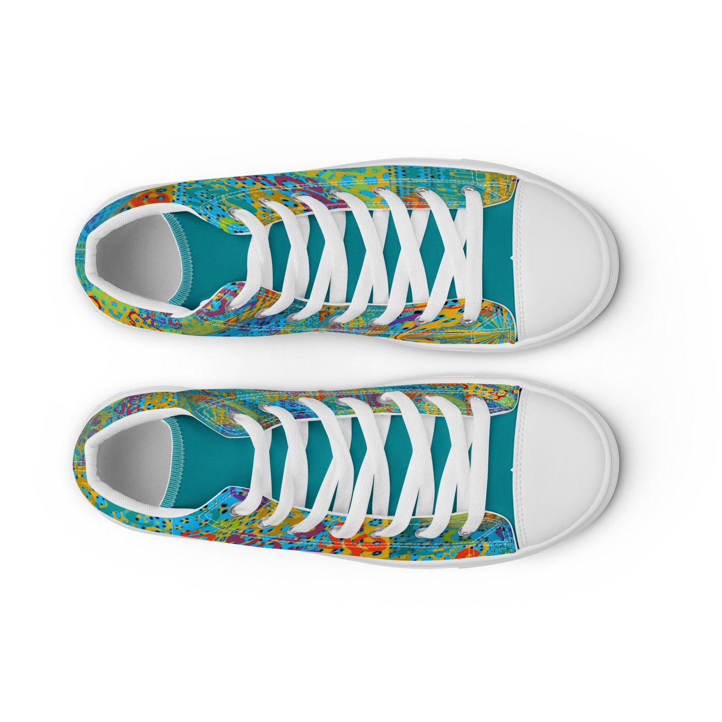 Women’s high top canvas shoes