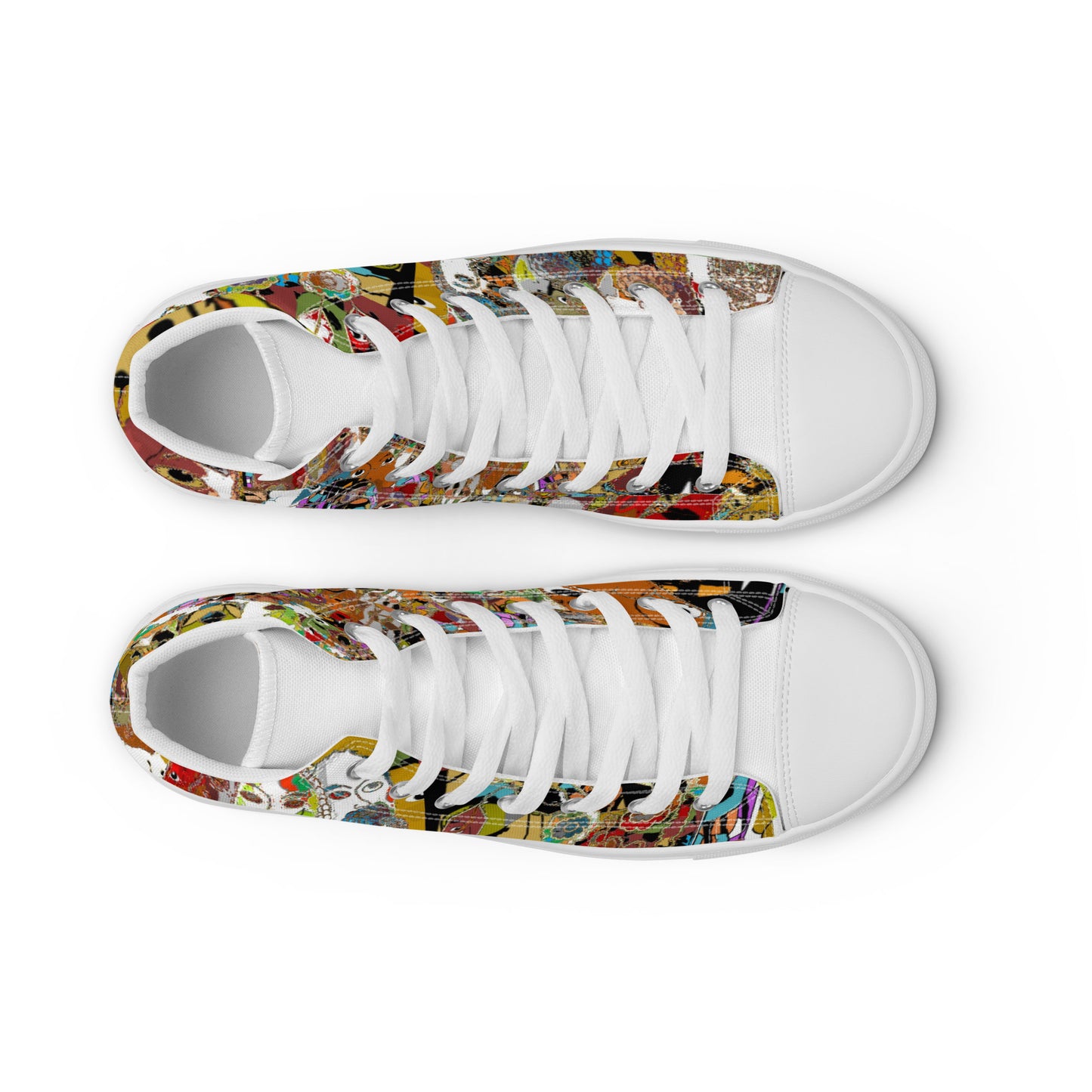 Women’s high top canvas shoes