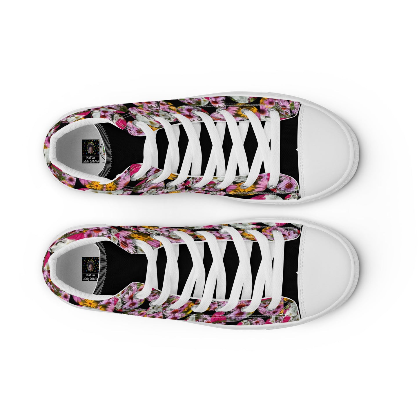 Women’s high top canvas shoes