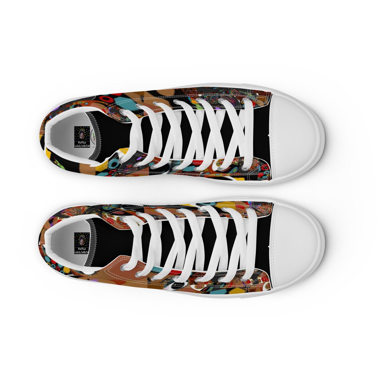 Women’s high top canvas shoes