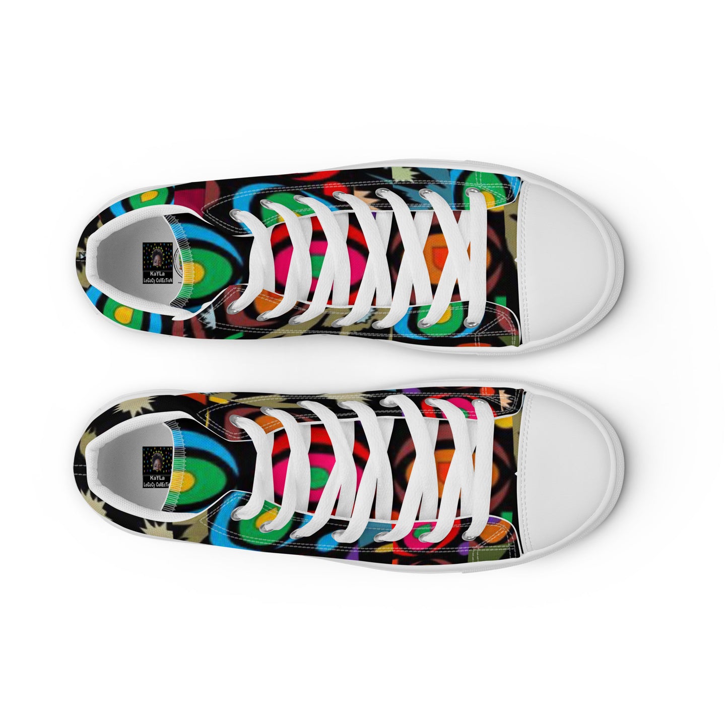 Women’s high top canvas shoes