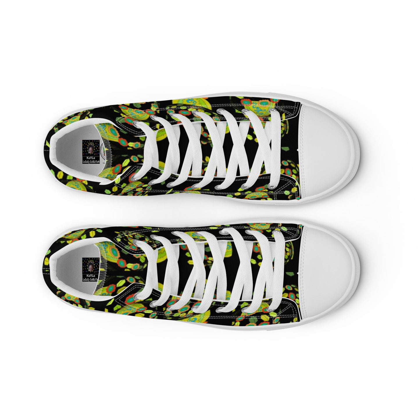 Women’s high top canvas shoes