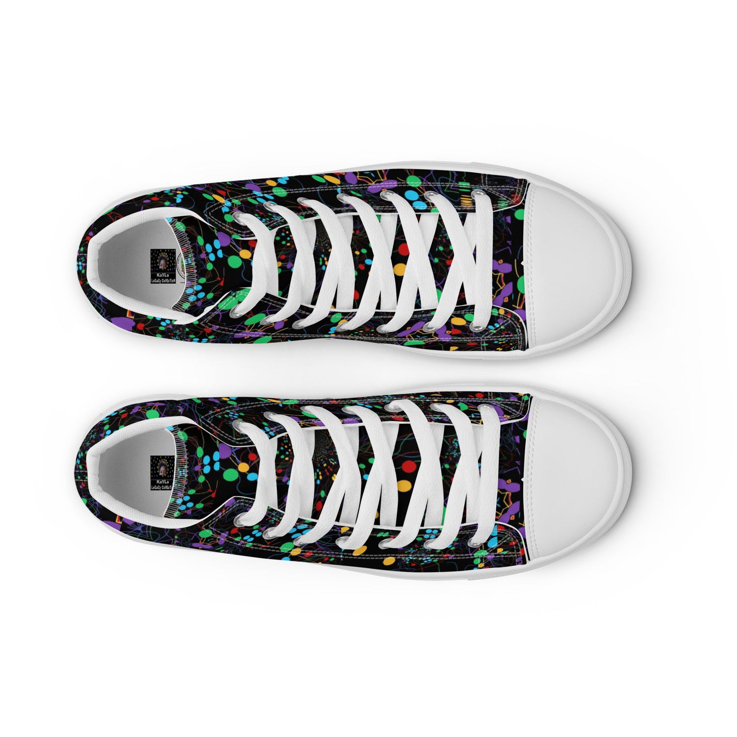 Women’s high top canvas shoes