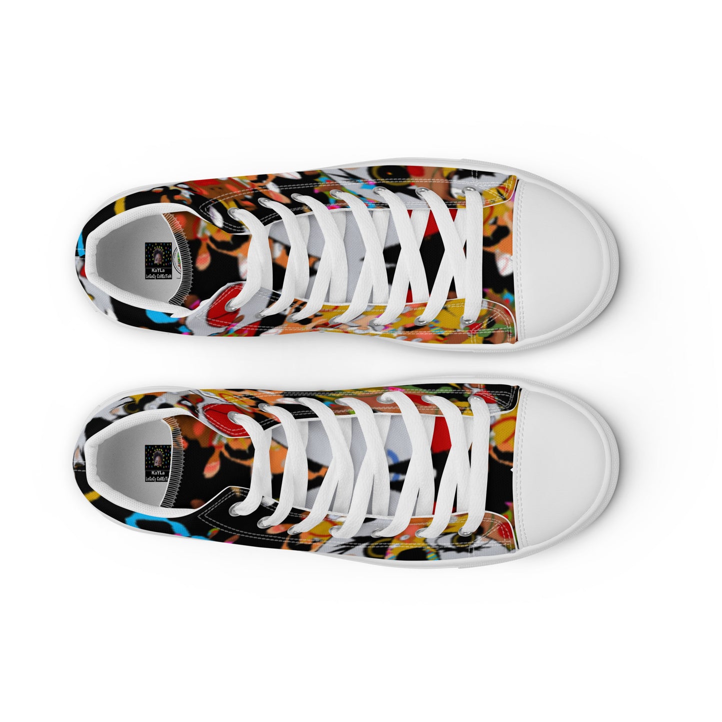 Women’s high top canvas shoes