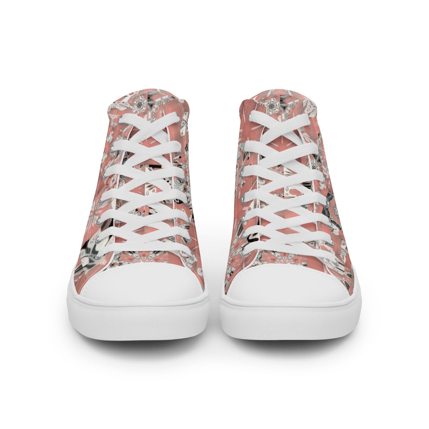 Women’s high top canvas shoes
