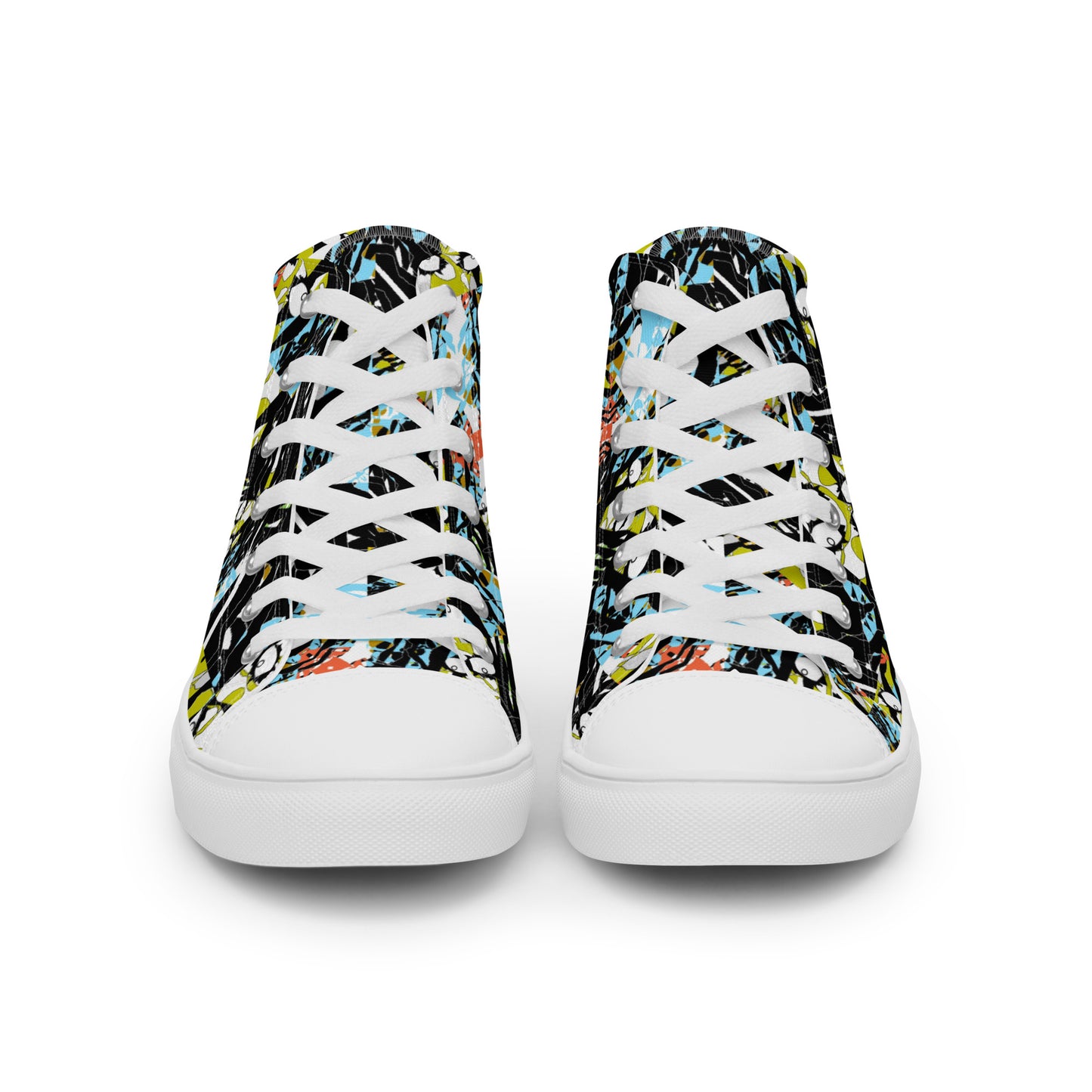 Women’s high top canvas shoes