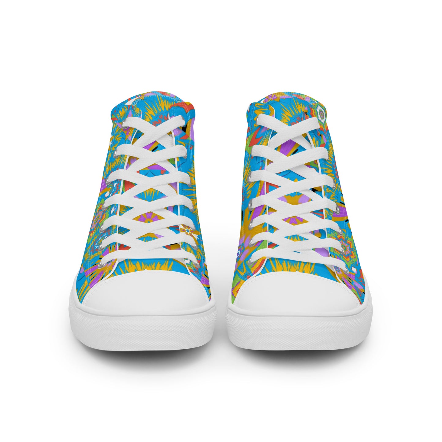 Women’s high top canvas shoes