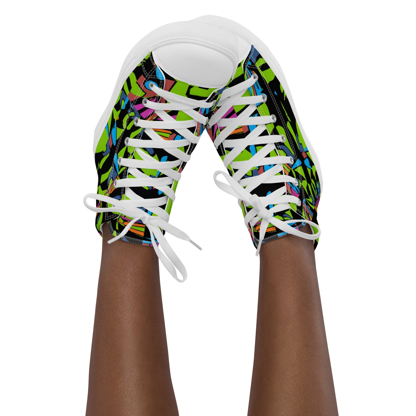 Women’s high top canvas shoes