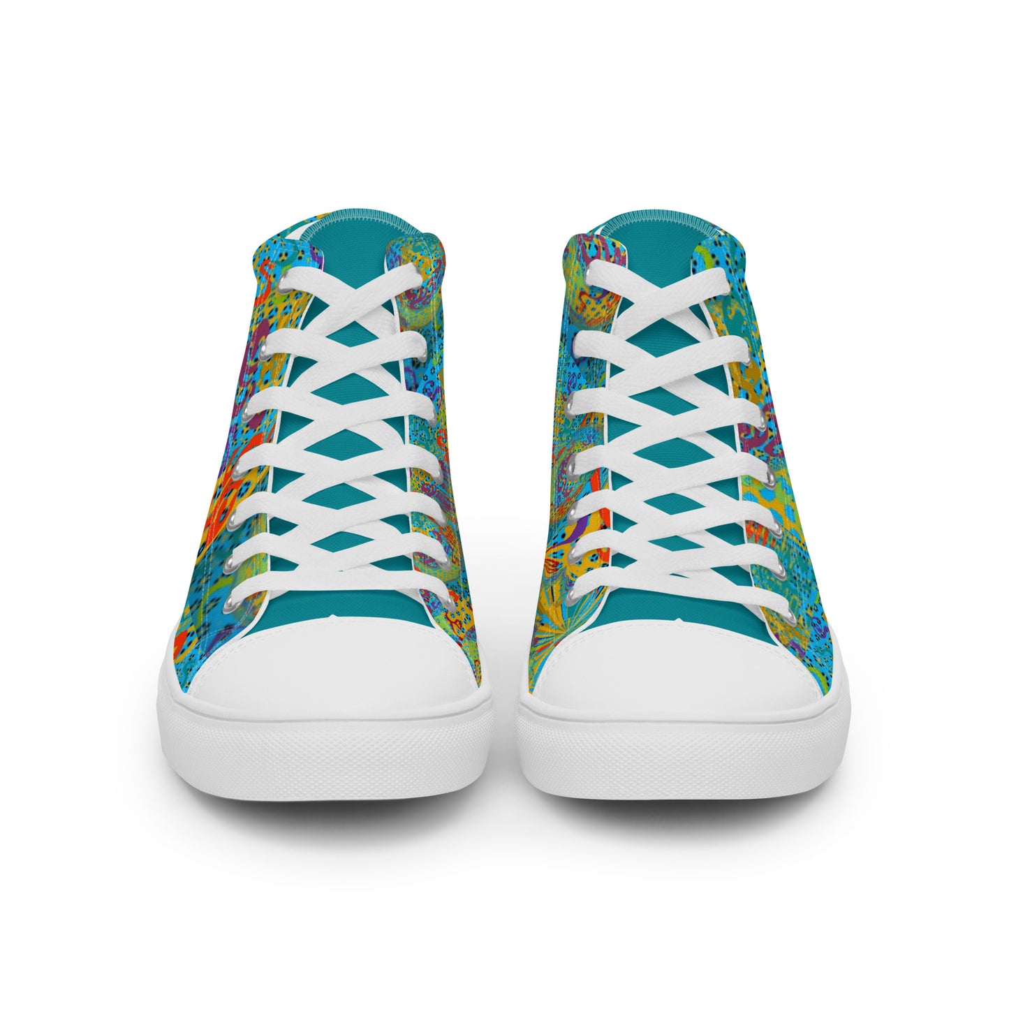 Women’s high top canvas shoes