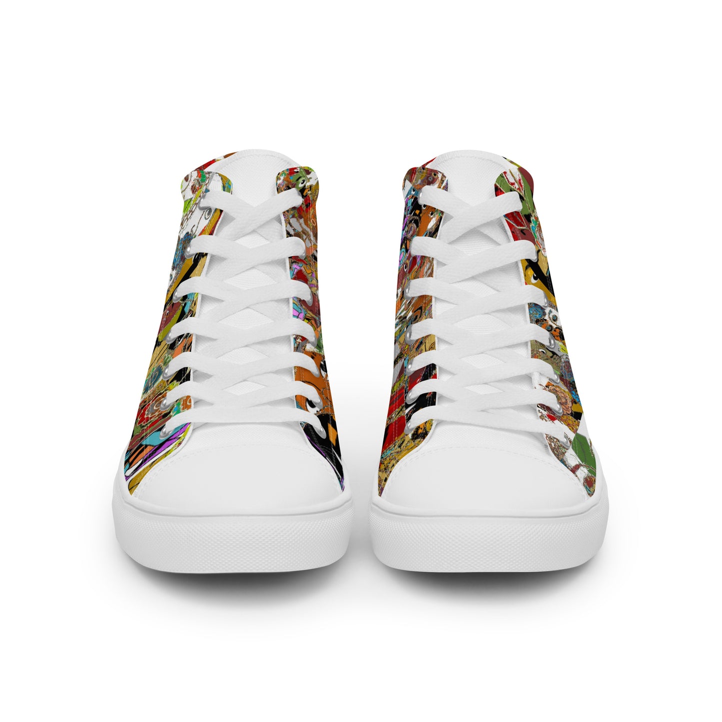 Women’s high top canvas shoes