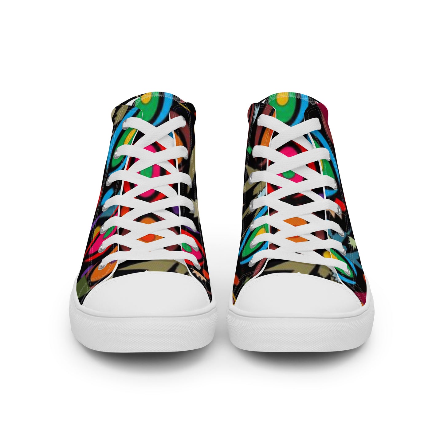 Women’s high top canvas shoes
