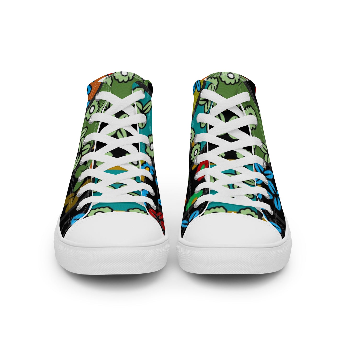 Women’s high top canvas shoes