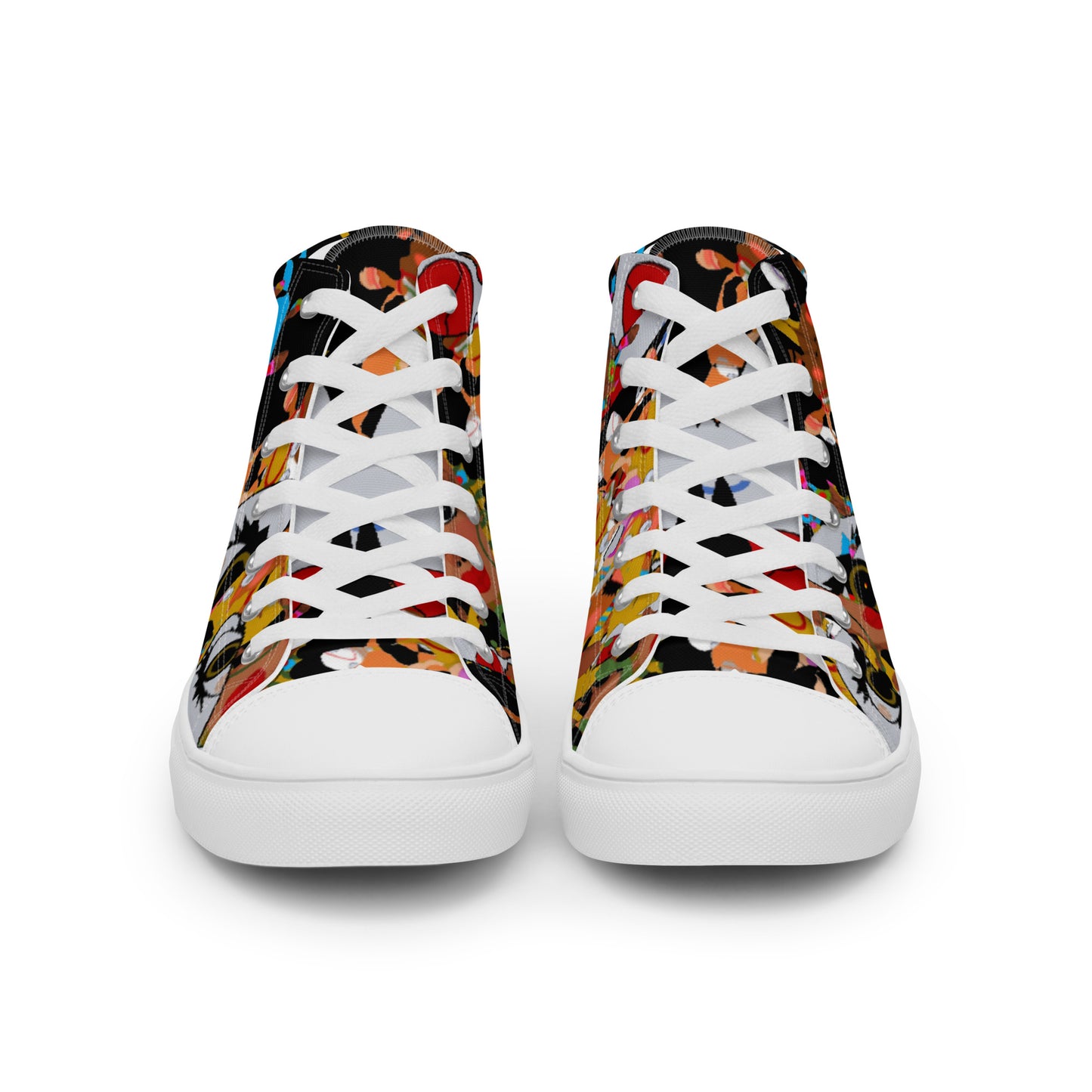 Women’s high top canvas shoes