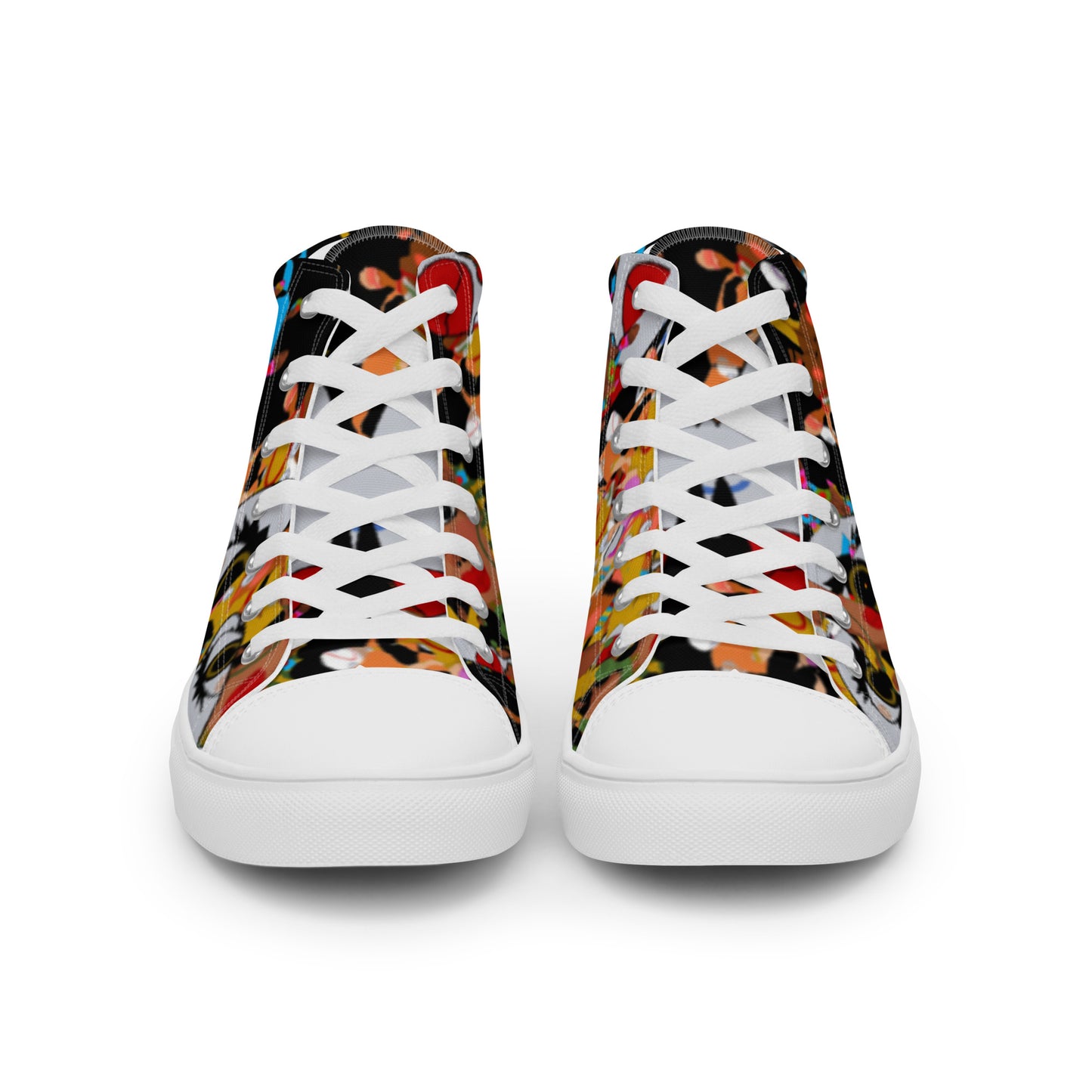 Women’s high top canvas shoes