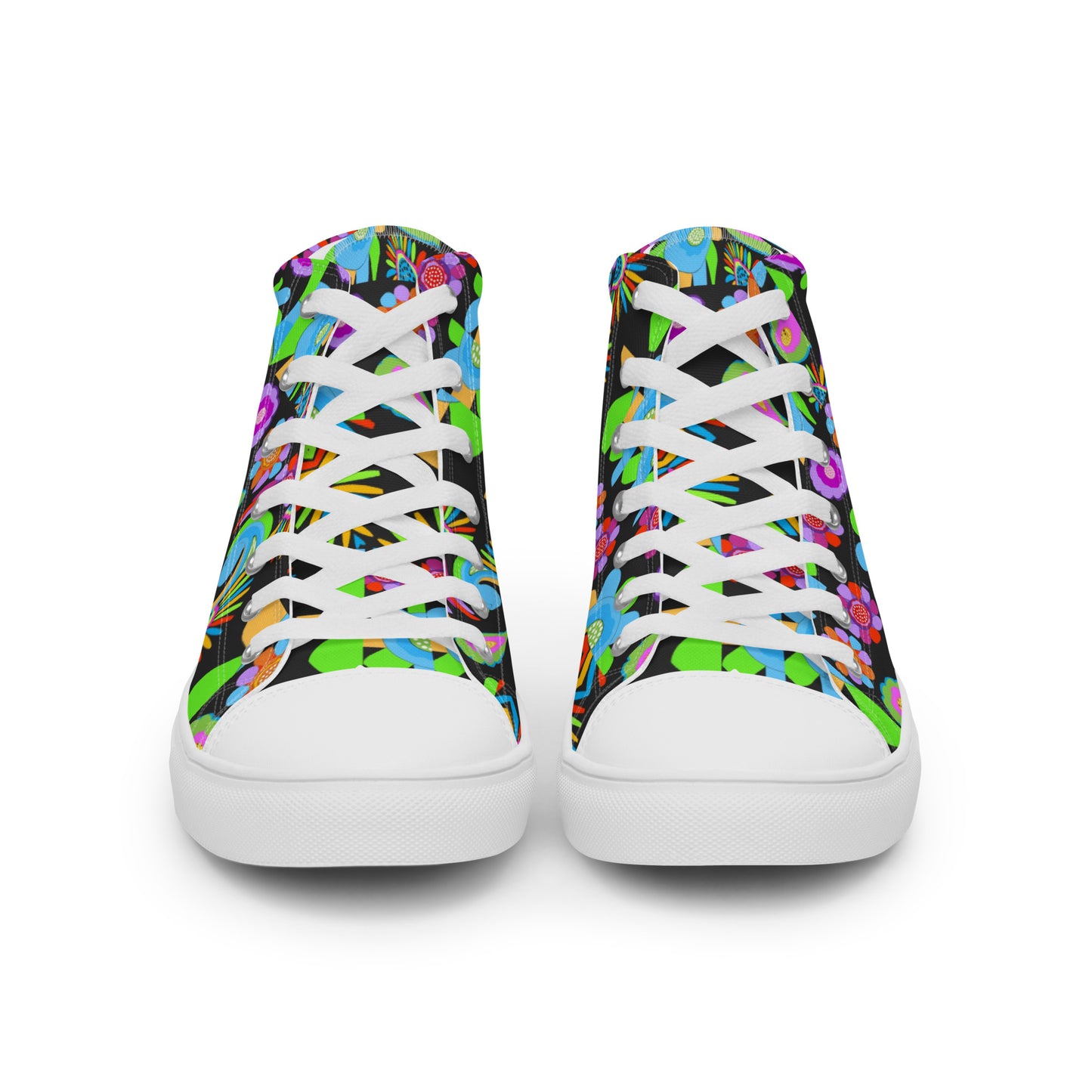 Women’s high top canvas shoes