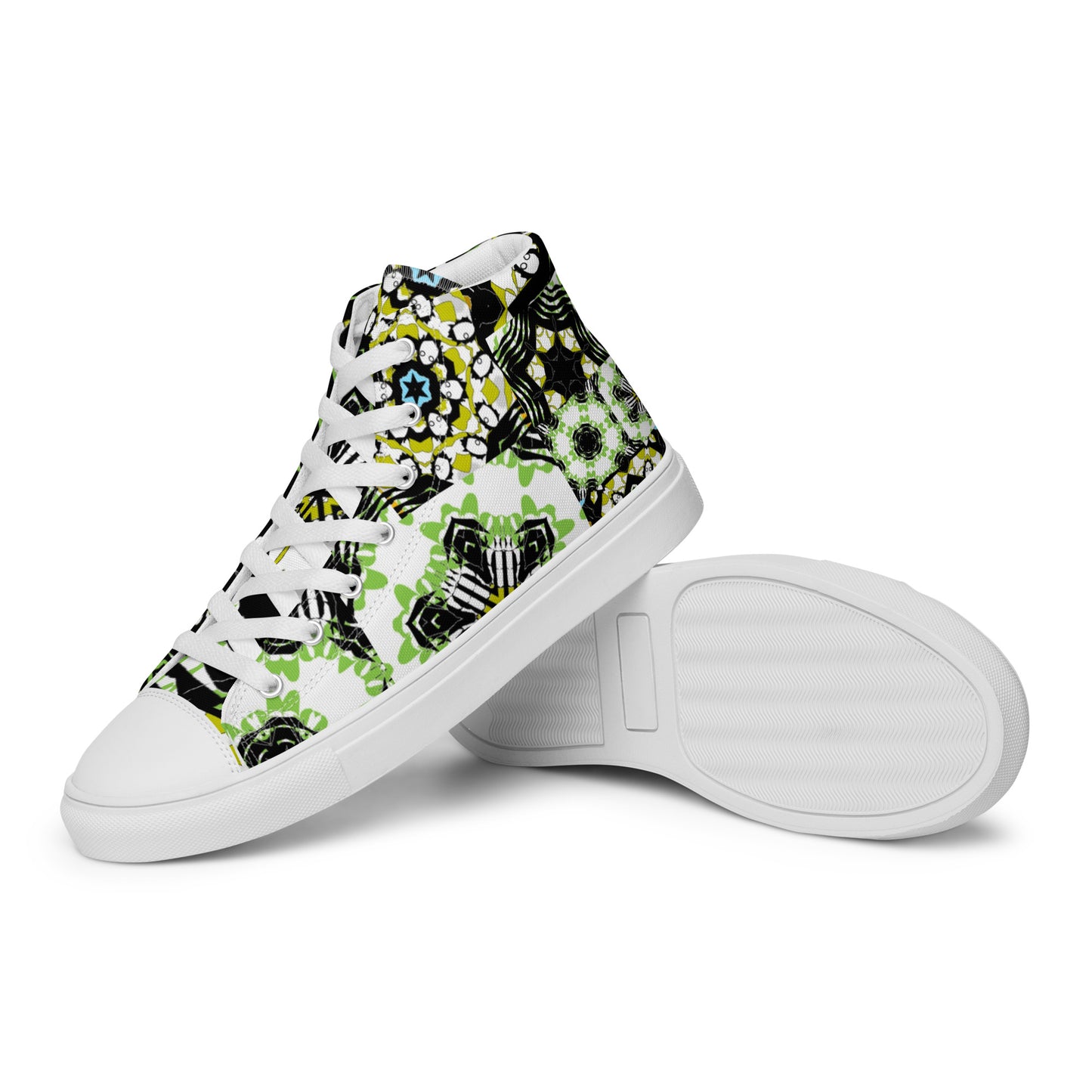 Women’s high top canvas shoes