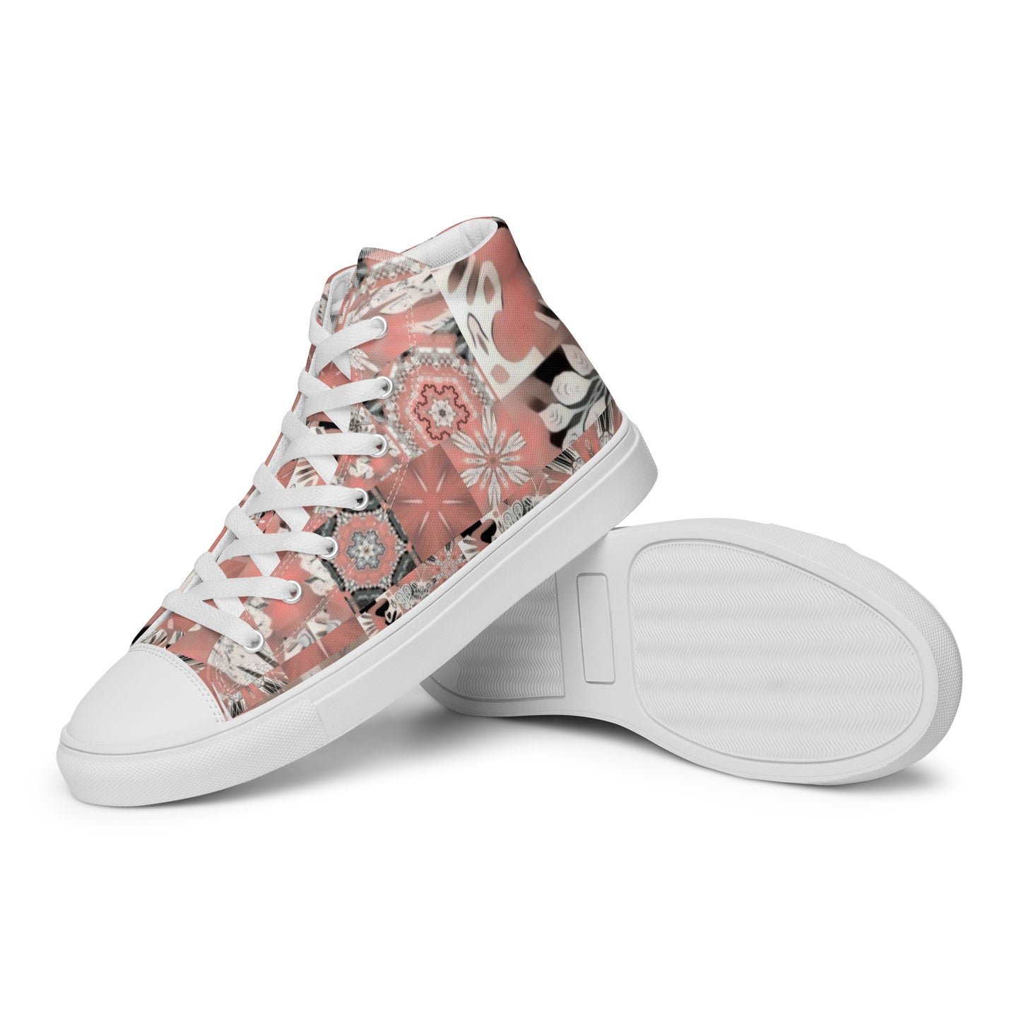 Women’s high top canvas shoes
