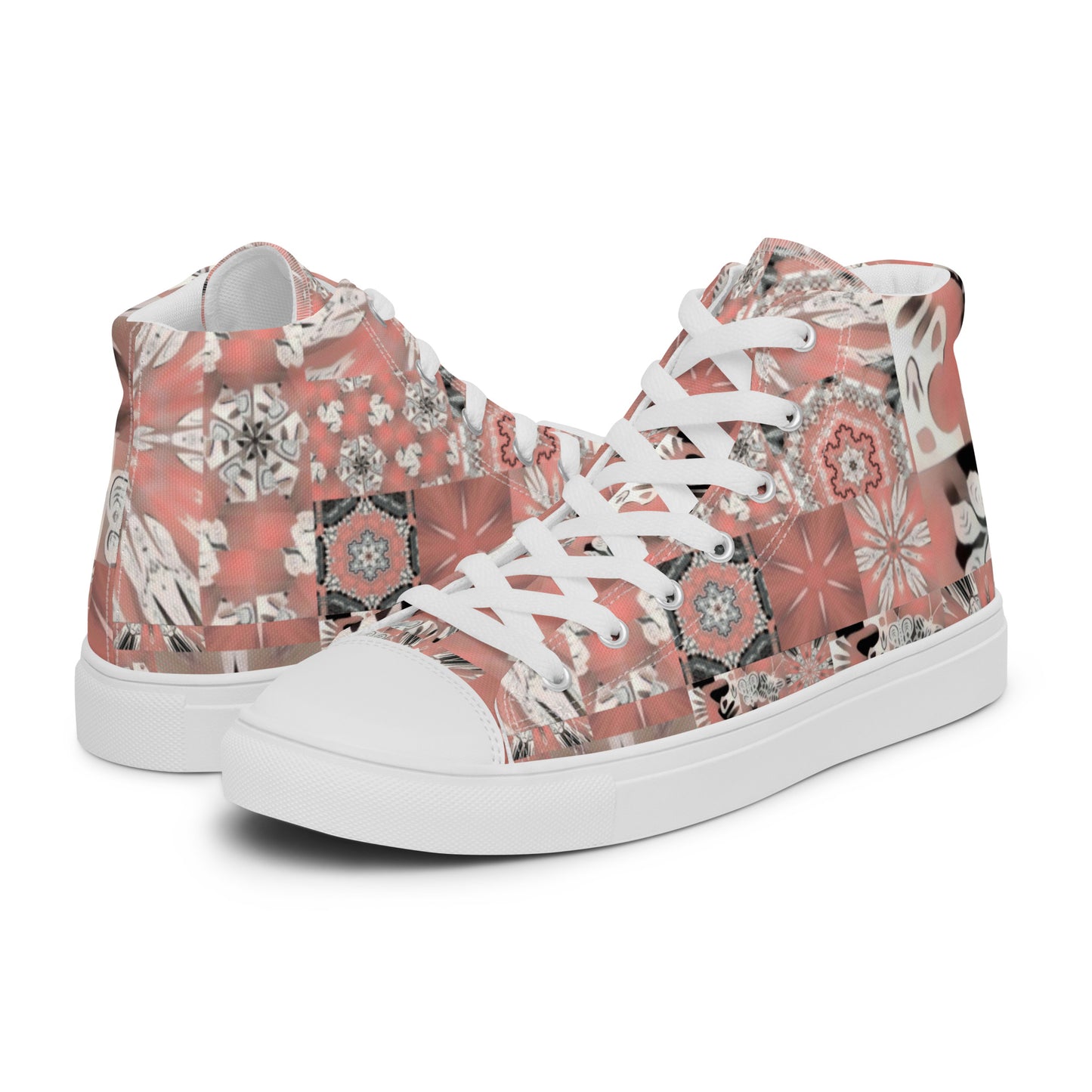 Women’s high top canvas shoes