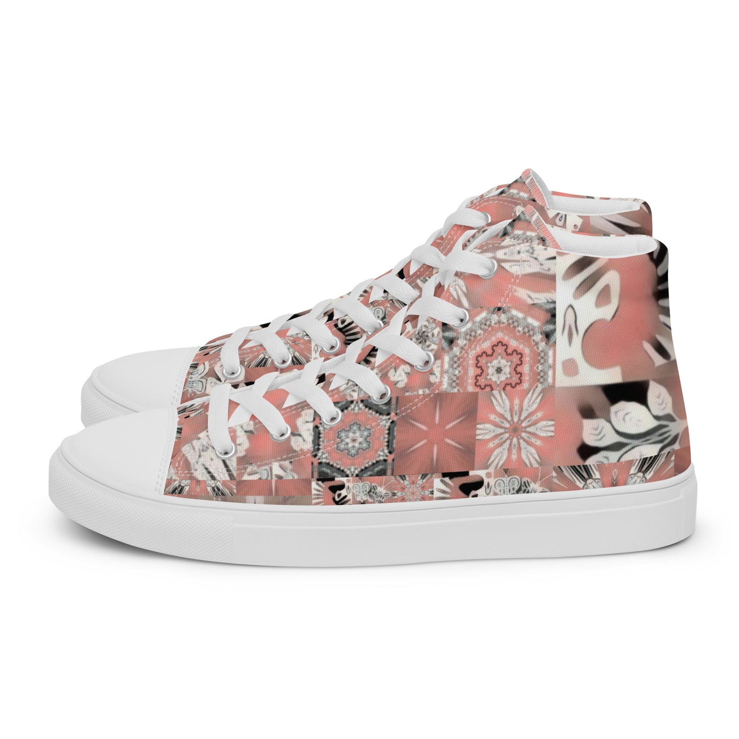 Women’s high top canvas shoes
